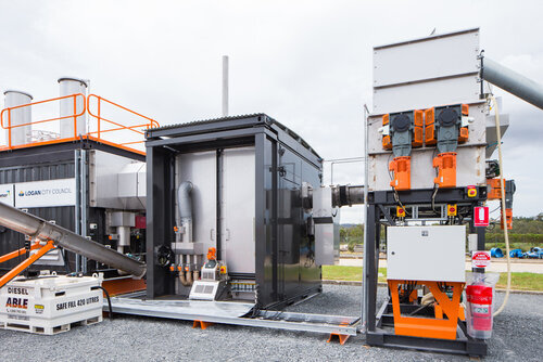 Gasification plant equipment