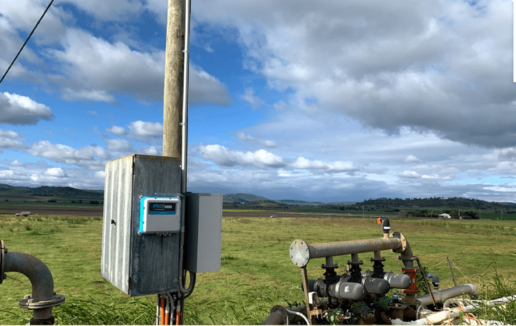 FMS irrigation scheduling screen