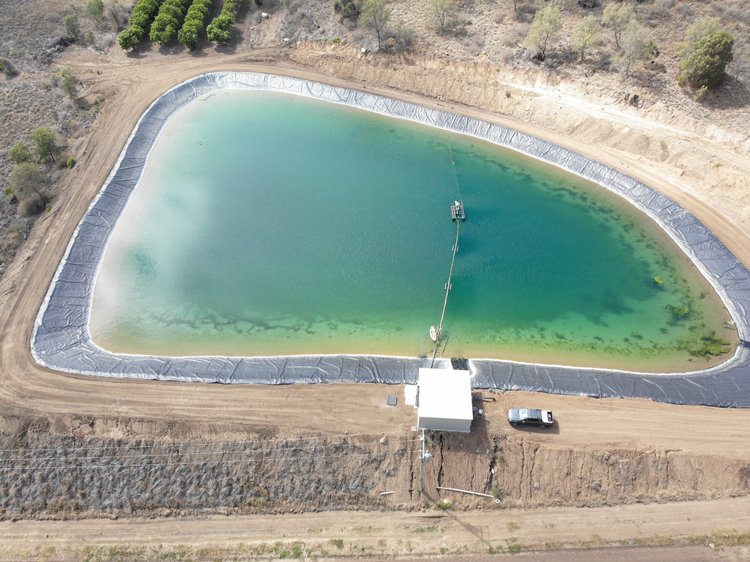 Dam pump and fertigation controls