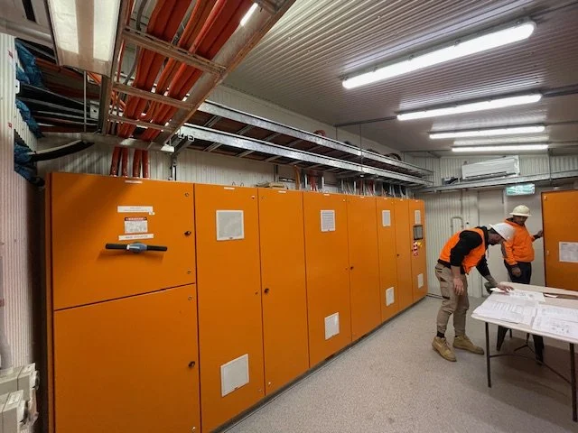 ST8 Wide Electrical electricians at work