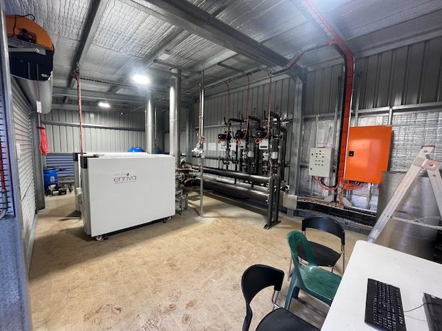 Boiler pipework
