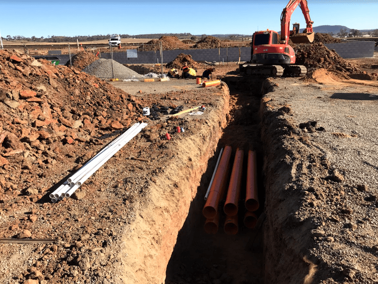 Conduit installation detail