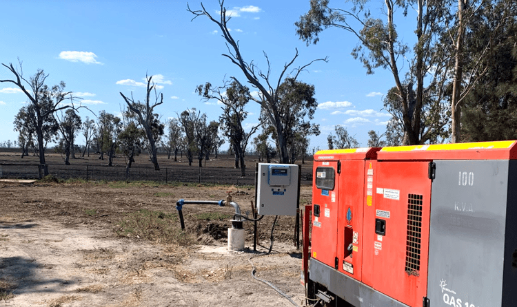 Remote bore with generator and FMS unit